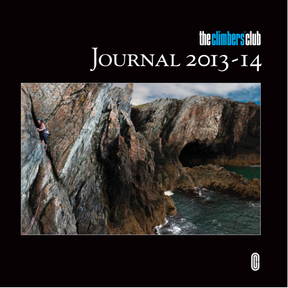Climbers' Club 2013-14 Journal cover
